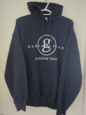 Mens Garth Brooks Stadium Tour Band Hoodie - L